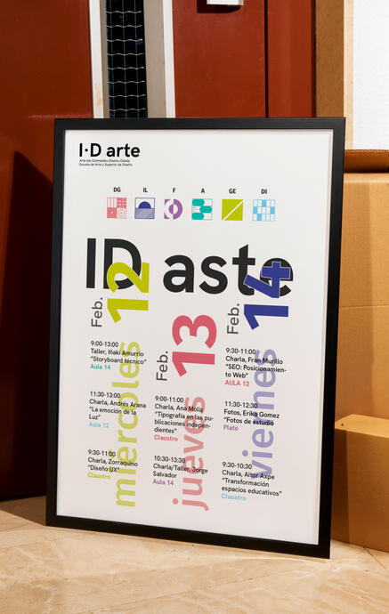 Cartel ficticio para IDaste